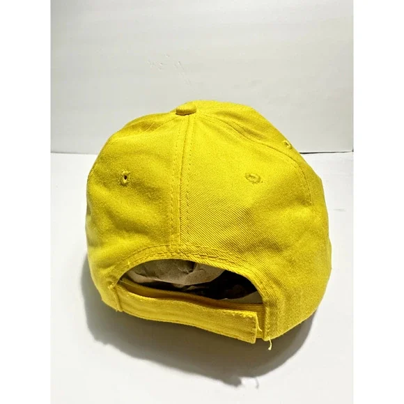 Providence Bruins Yellow Adjustable Hat Cap One Size AHL Hockey - Picture 5 of 7